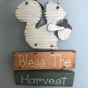 Fall front door sign